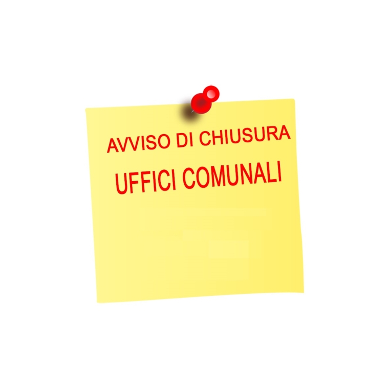 Immagine che raffigura Chiusura uffici comunali 8 Dicembre 2025