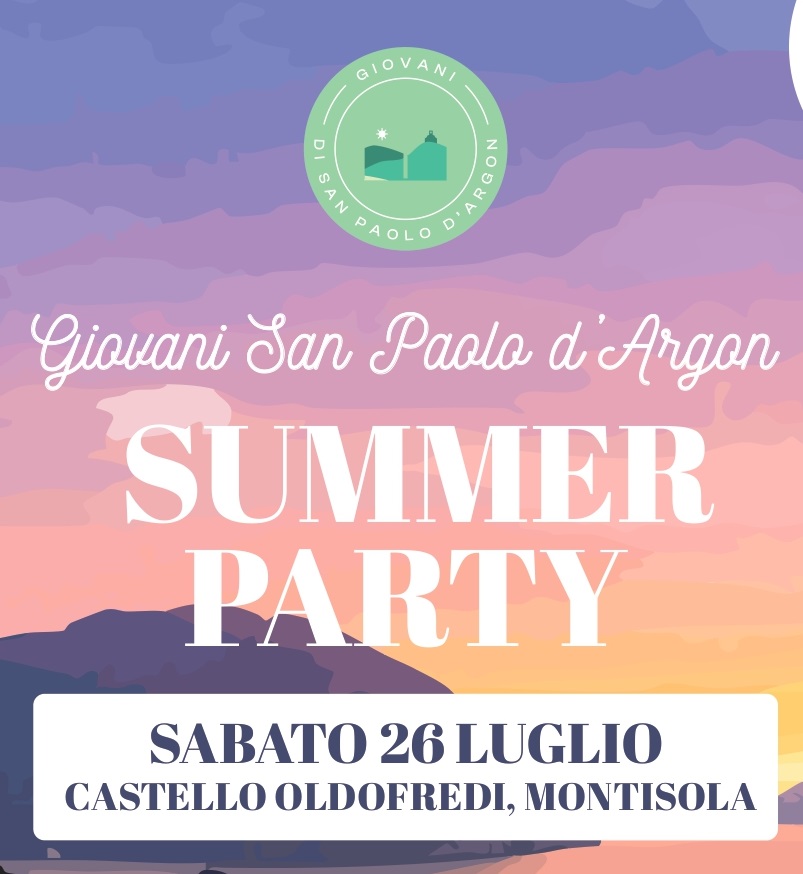 Immagine che raffigura Giovani San Paolo d'Argon - SUMMER PARTY