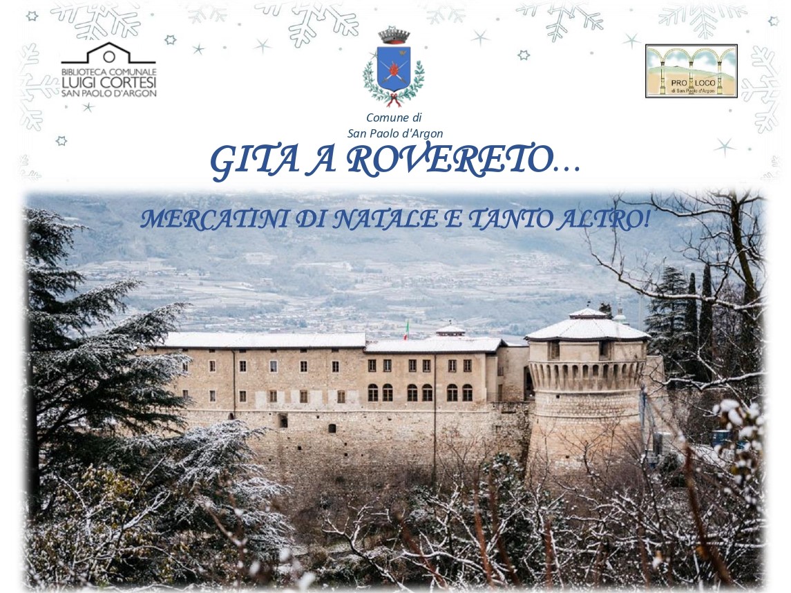 Immagine che raffigura Visita culturale a Rovereto 02 dicembre 2025